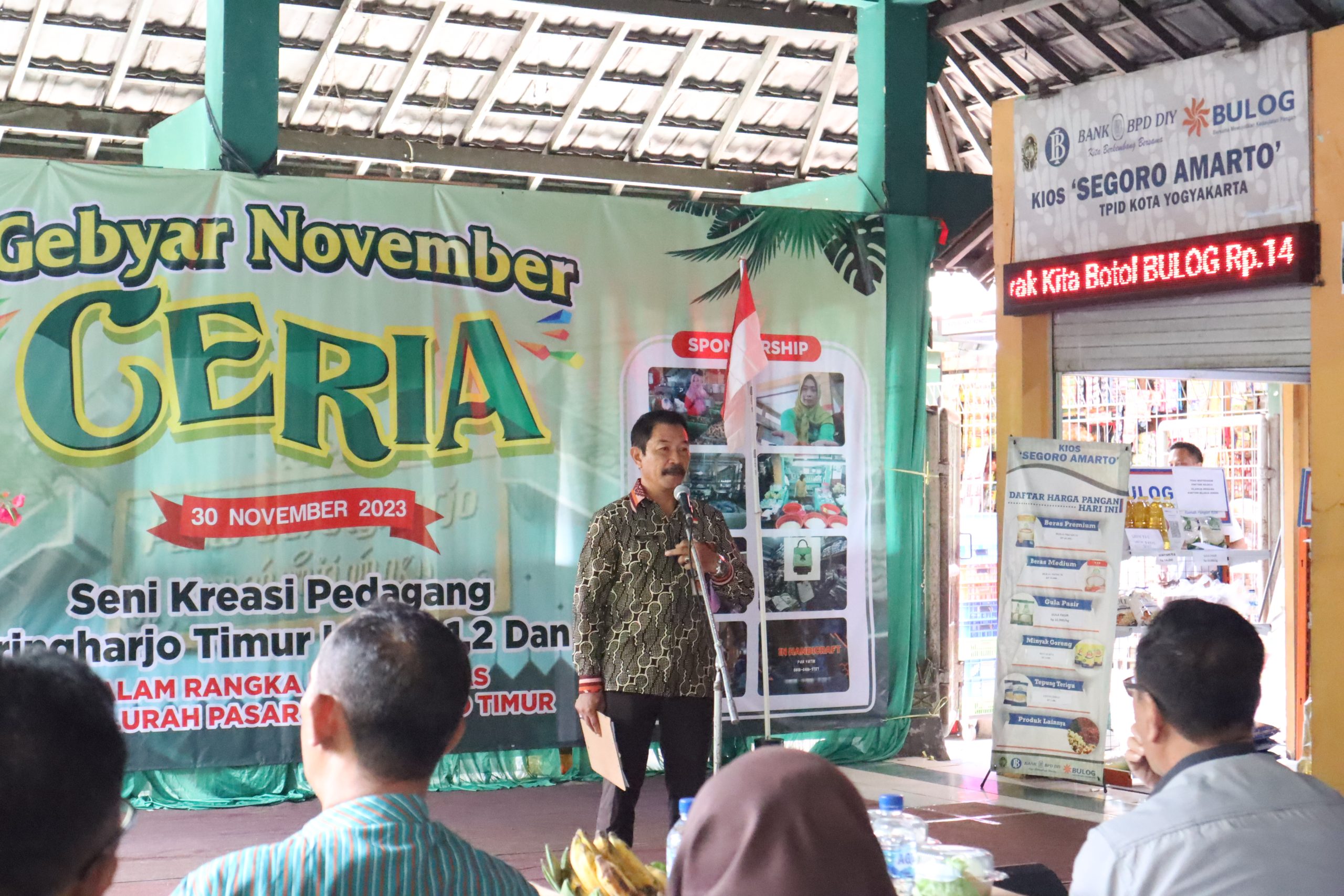 PERPISAHAN LURAH PASAR BERINGHARJO TIMUR