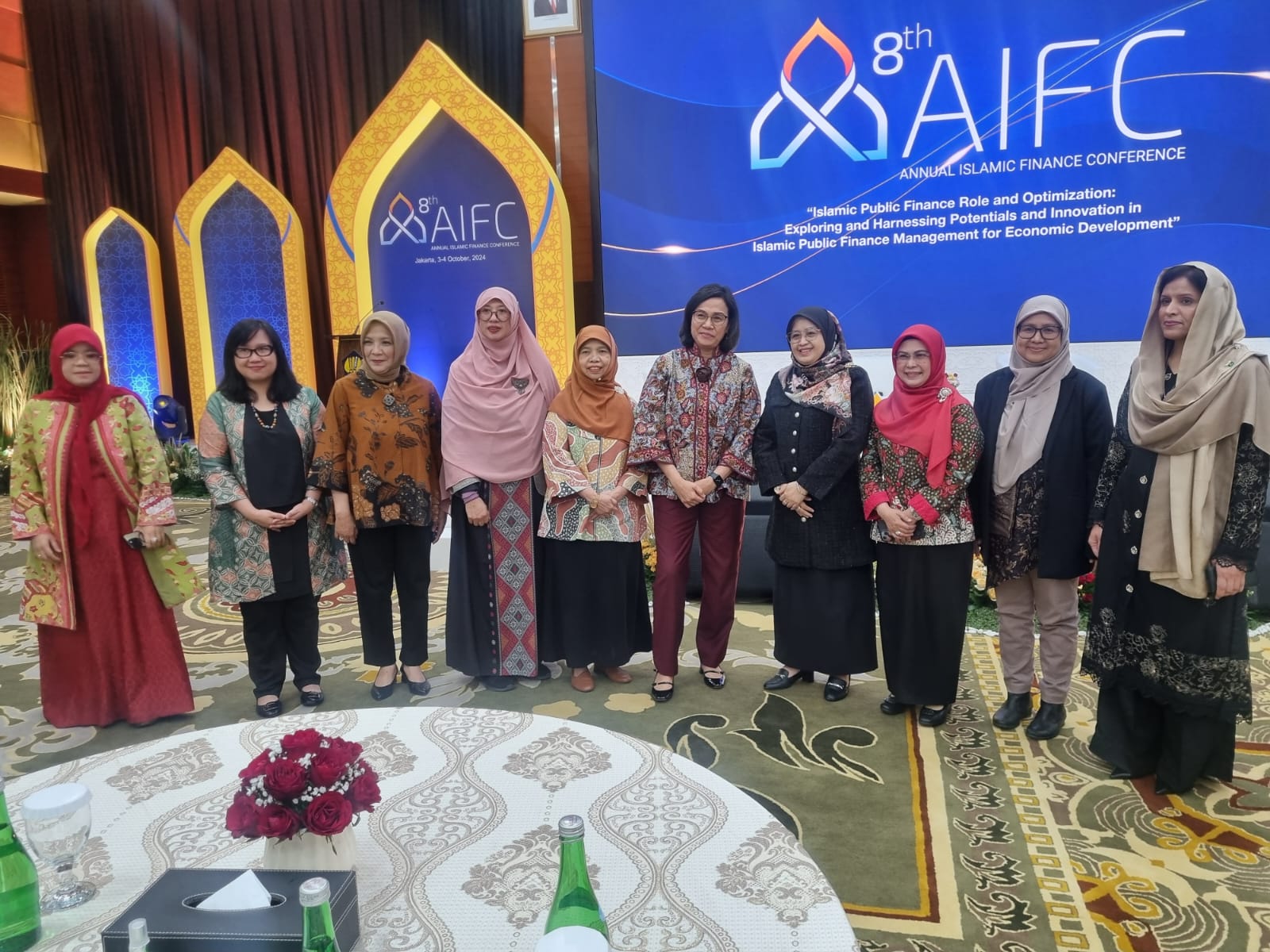 MURSIDA RAMBE PAPARKAN PRAKTEK BAIK BMT BERINGHARJO DI THE 8TH ANNUAL ISLAMIC FINANCE CONFERENCE