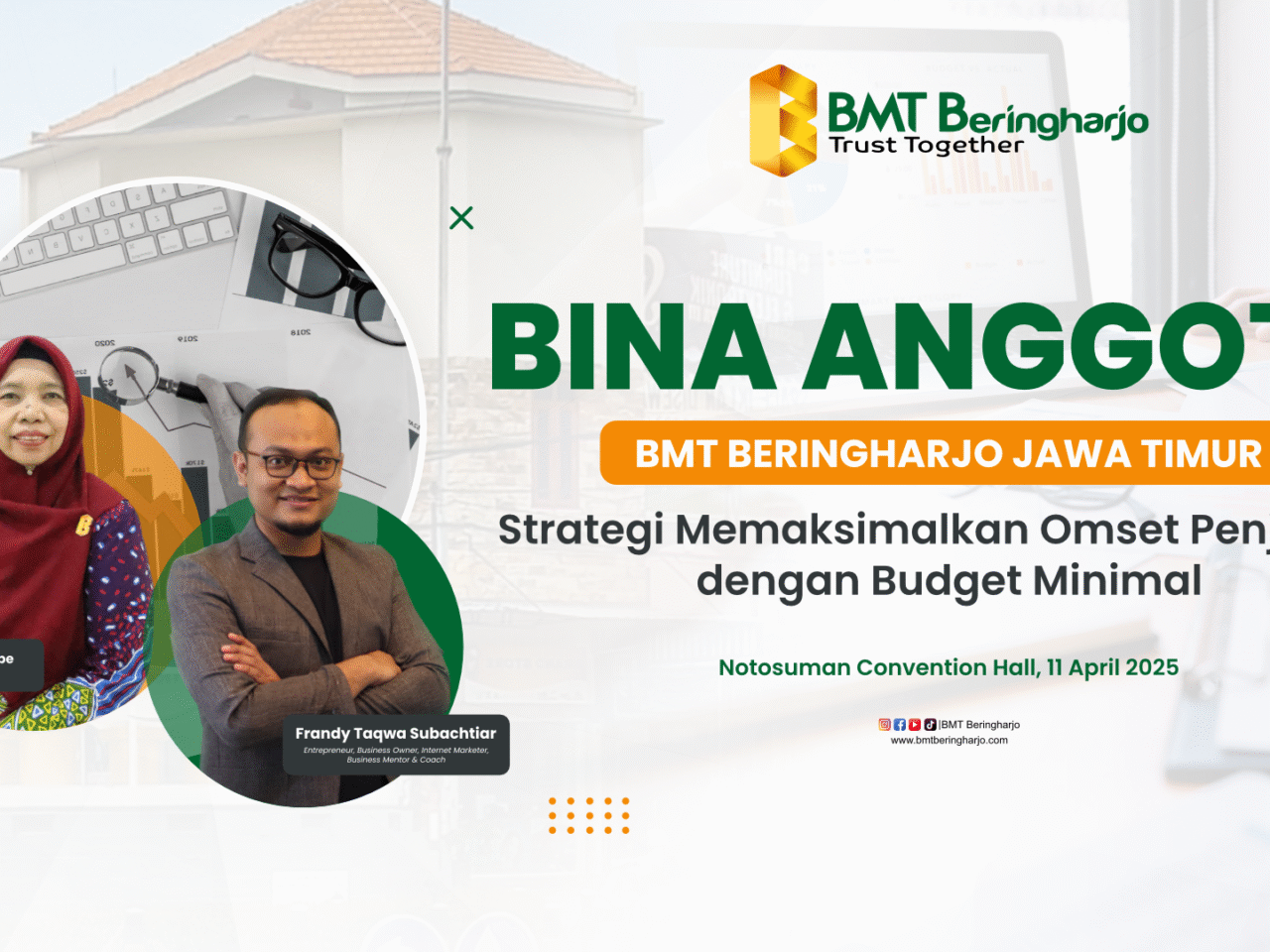 NGAWI JADI TUAN RUMAH BINA ANGGOTA BMT BERINGHARJO REGIONAL JAWA TIMUR BAGIAN BARAT