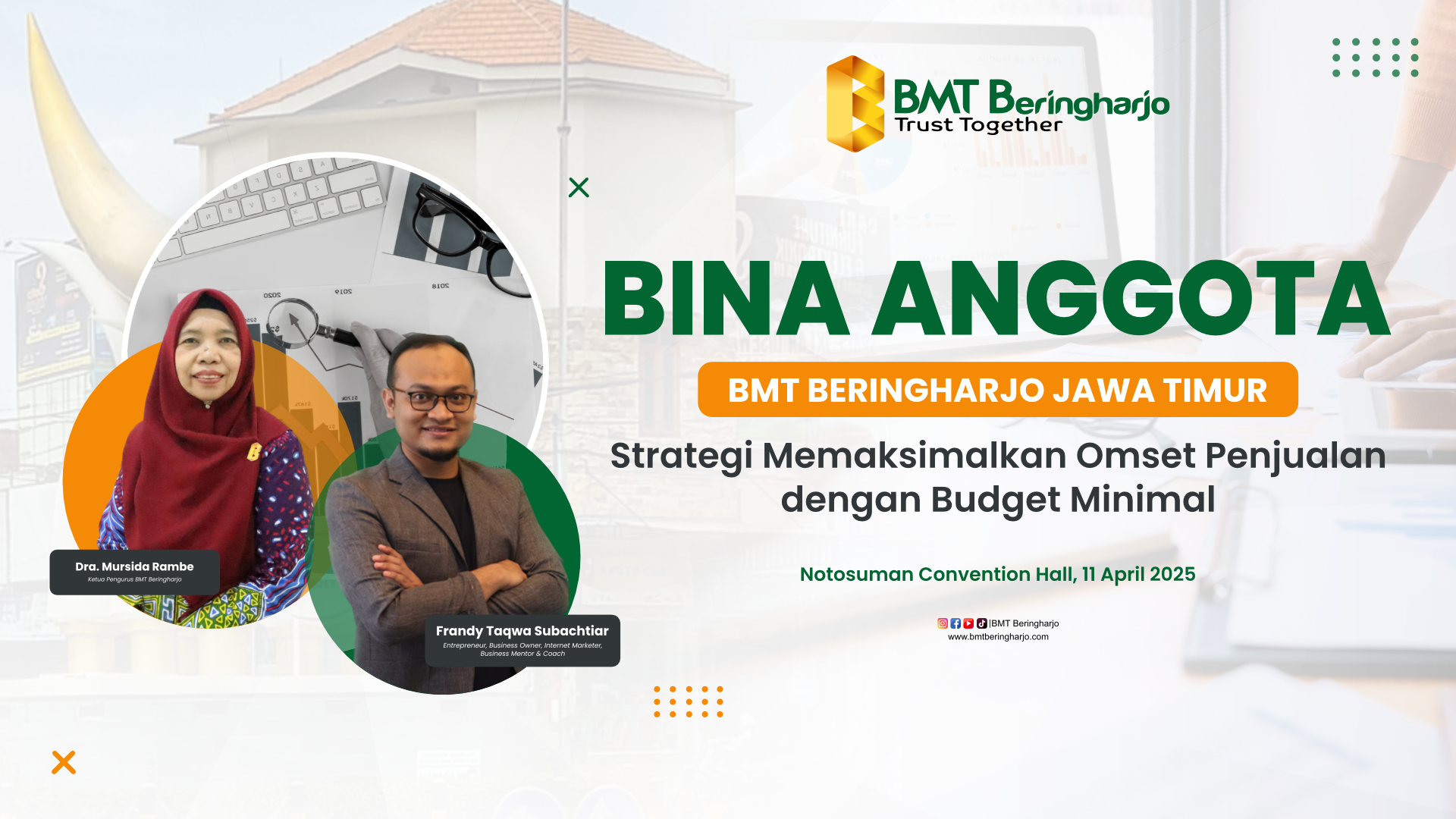 NGAWI JADI TUAN RUMAH BINA ANGGOTA BMT BERINGHARJO REGIONAL JAWA TIMUR BAGIAN BARAT