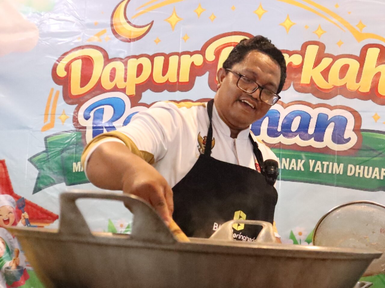 Dapur Berkah Ramadhan : Hadirkan Kebahagiaan di LKSA Omah Ngaji