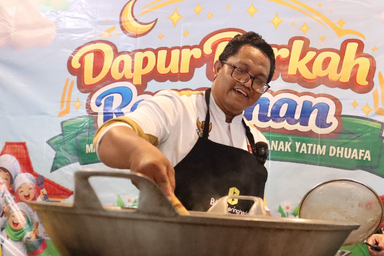 Dapur Berkah Ramadhan : Hadirkan Kebahagiaan di LKSA Omah Ngaji