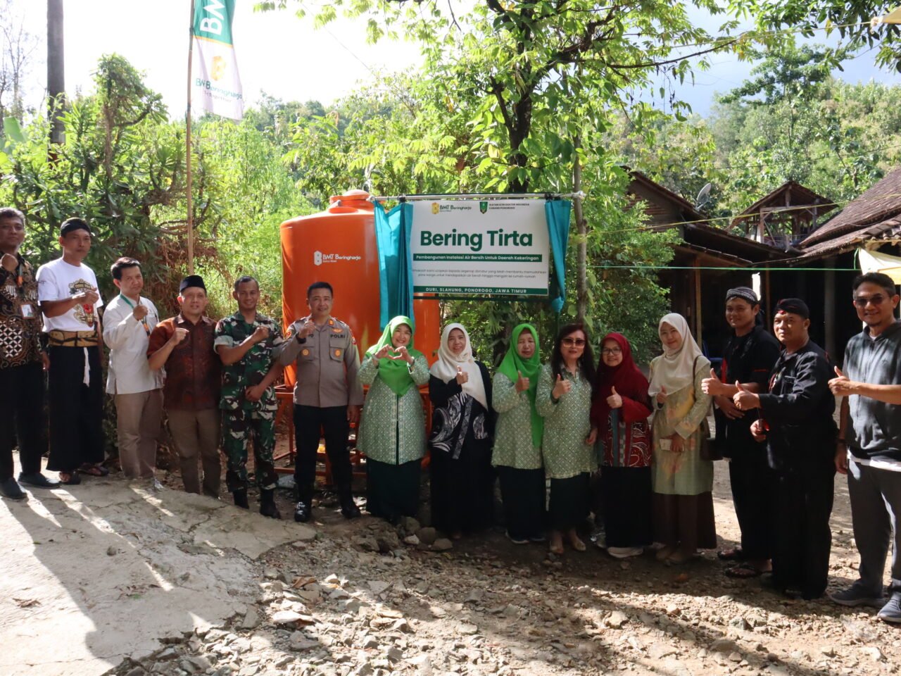 Sinergi BMT Beringharjo dan IIDI Ponorogo Wujudkan Akses Air Bersih untuk Masyarakat Slahung