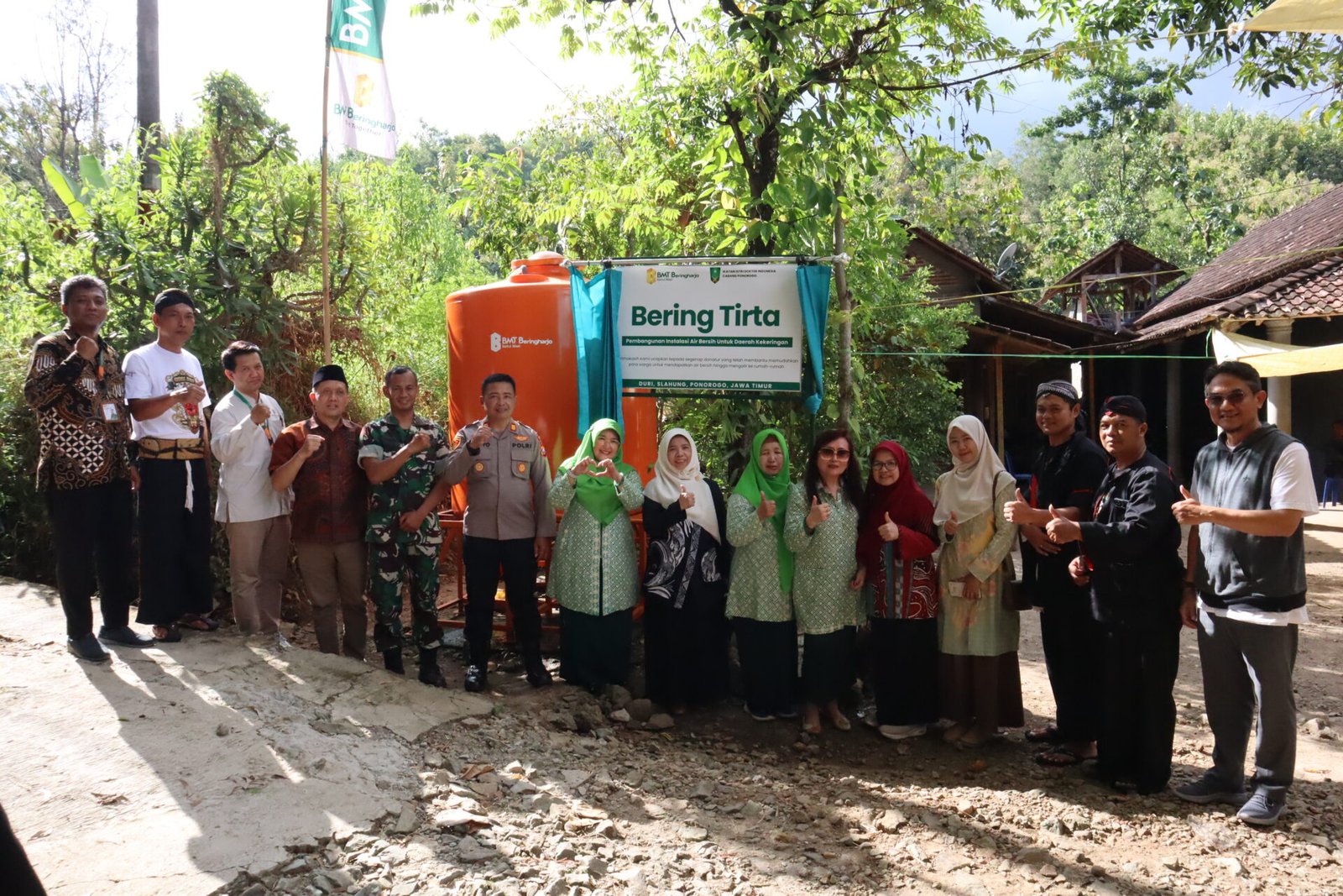 Sinergi BMT Beringharjo dan IIDI Ponorogo Wujudkan Akses Air Bersih untuk Masyarakat Slahung