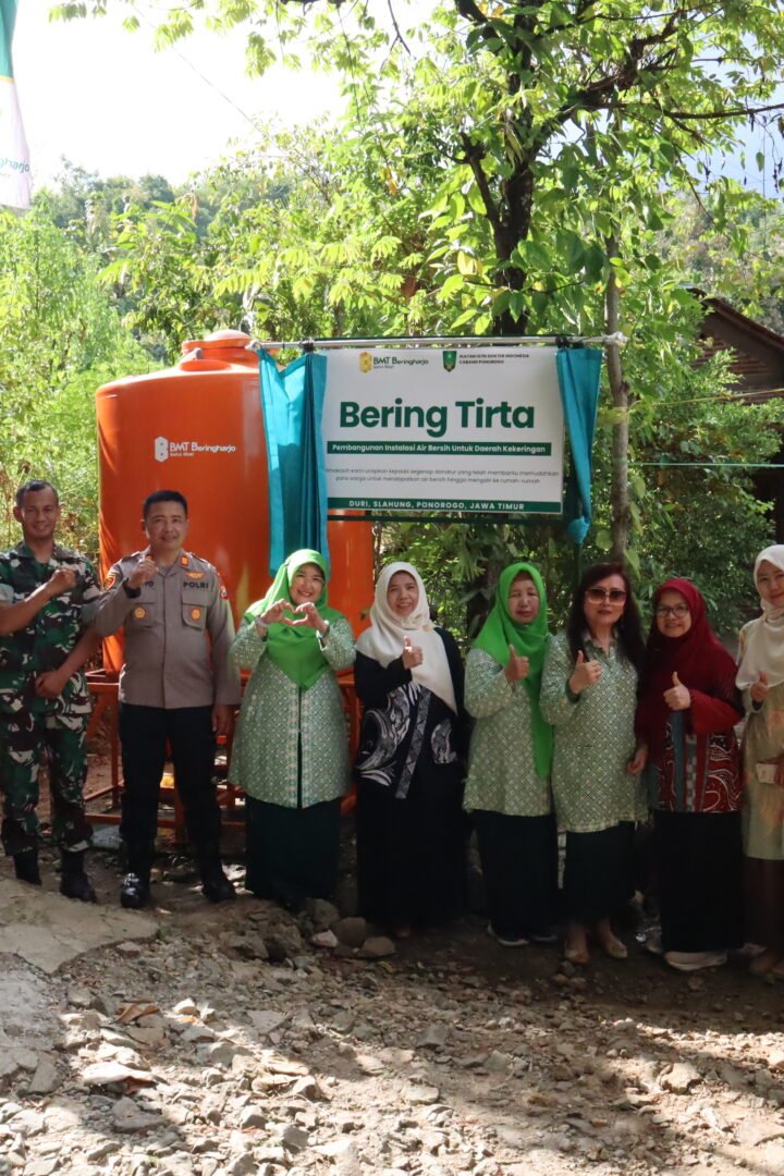 Sinergi BMT Beringharjo dan IIDI Ponorogo Wujudkan Akses Air Bersih untuk Masyarakat Slahung